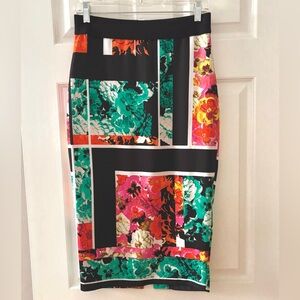 Bisou Bisou Design Skirt. Size M. EUC. Vibrant.